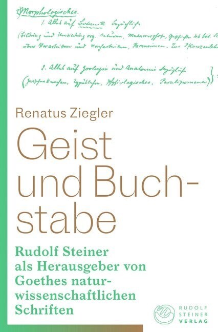 Geist und Buchstabe (Hardcover)