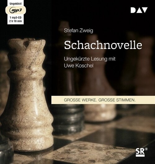 Schachnovelle, 1 MP3-CD (CD-Audio)