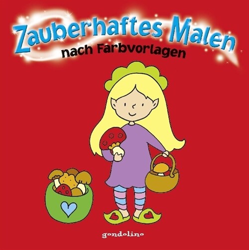 Zauberhaftes Malen nach Farbvorlagen (Motiv Schaukelpferd) (Paperback)