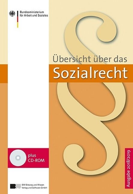 Ubersicht uber das Sozialrecht, Ausgabe 2018/2019, m. 1 CD-ROM (Hardcover)