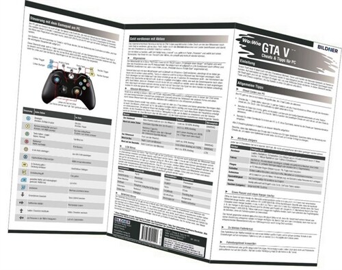 GTA V - Cheats & Tipps fur PC, Falttafel (General Merchandise)