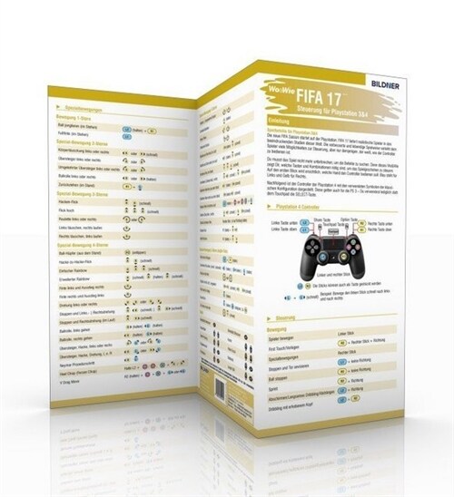 FIFA 17 - Alle Spieler-Steuerungen auf einen Blick!, 1 Falttafel (General Merchandise)