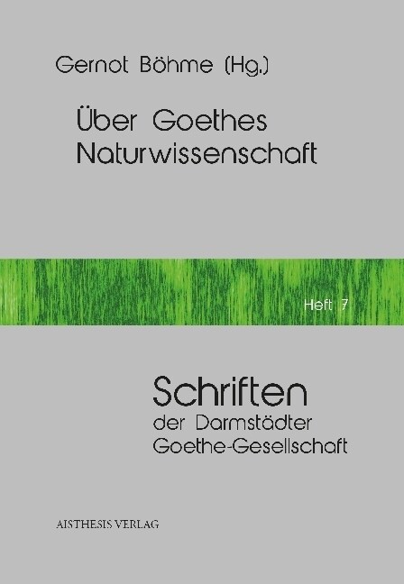 Uber Goethes Naturwissenschaft (Paperback)