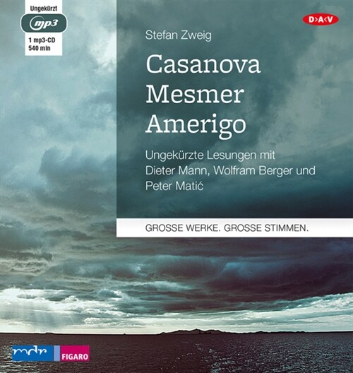 Casanova - Mesmer - Amerigo, 1 MP3-CD (CD-Audio)