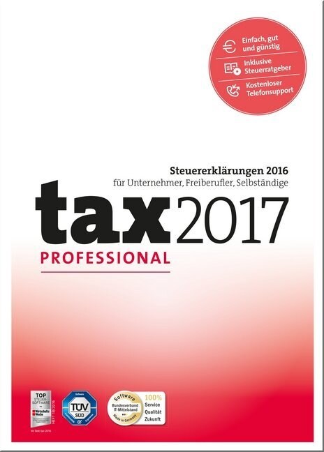 tax 2017 Professional, CD-ROM (CD-ROM)