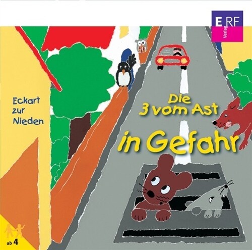 Die Drei vom Ast in Gefahr, Audio-CD (CD-Audio)