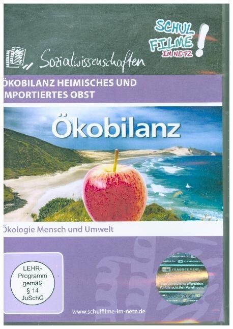 Okobilanz Heimisches und importiertes Obst, 1 DVD (DVD Video)