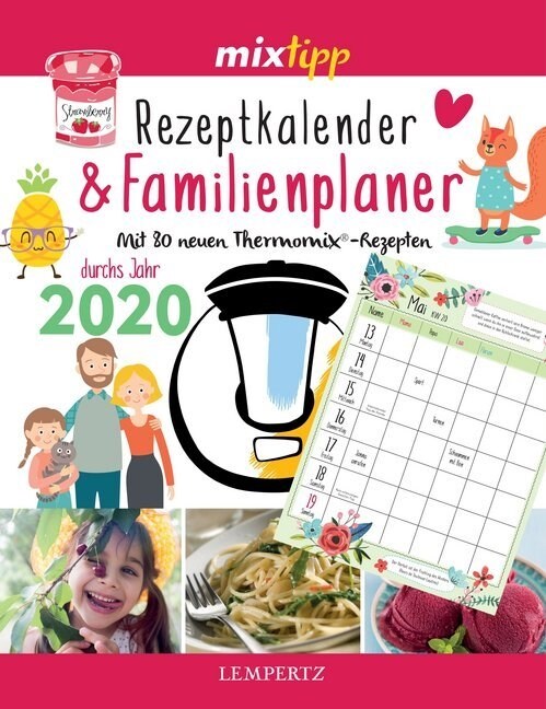 mixtipp: Rezeptkalender & Familienplaner 2020 (Calendar)