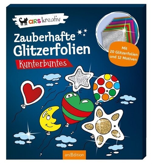 Zauberhafte Glitzerfolien - Kunterbuntes (Paperback)