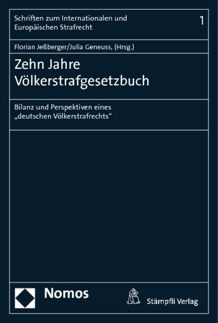 Zehn Jahre Volkerstrafgesetzbuch (Paperback)