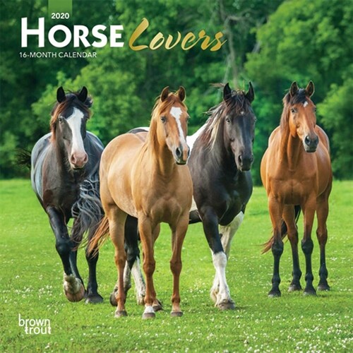 Horse Lovers 2020 Mini 7x7 Foil (Other)