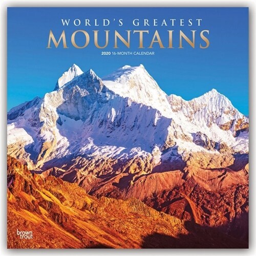 Mountains, Worlds Greatest 2020 Square Foil (Other)