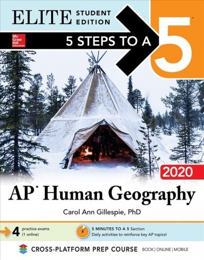 5 Steps to a 5: AP Human Geography 2020 Elite Student Edition (Paperback)