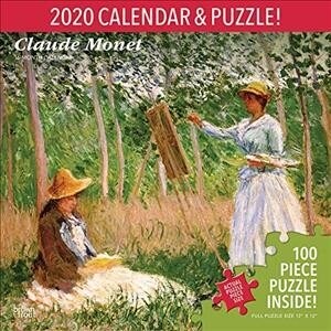 Claude Monet Puzzle Set 2020 Calendar (Calendar, Wall)