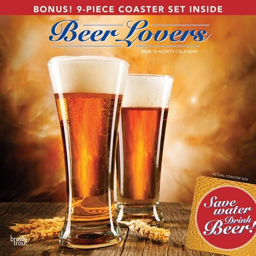 Beer Lovers Coaster Set 2020 Square (Other)