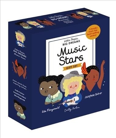 Little People, Big Dreams: Music Stars: 3 Books from the Best-Selling Series! Ella Fitzgerald - Dolly Parton - Josephine Baker (Hardcover)