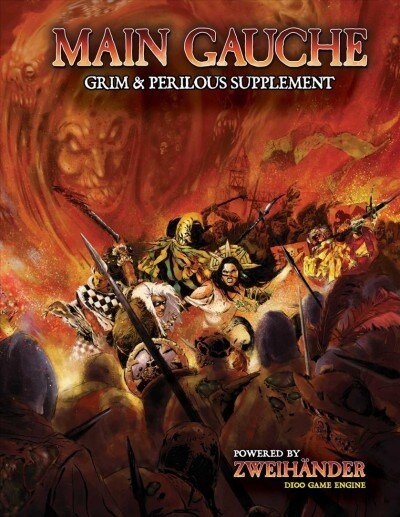 Main Gauche Chaos Supplement: Powered by Zweihander RPG (Hardcover)