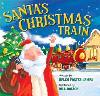 Santas Christmas Train (Board Books)