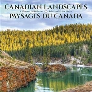 Canadian Landscapes 2020 Calendar (Calendar, Mini, Bilingual)
