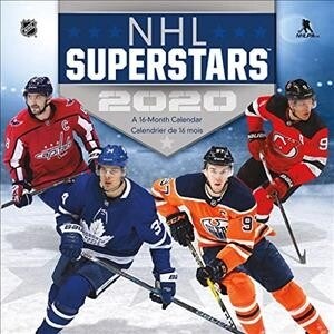 Nhl Superstars 2020 Calendar (Calendar, Wall, Bilingual)