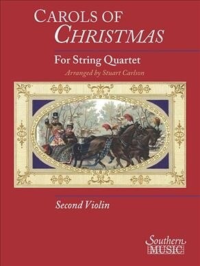 Carols of Christmas for String Quartet Violin 2 Book (Paperback)