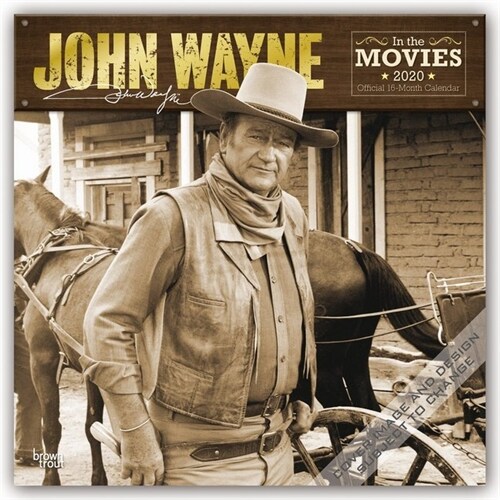 John Wayne in the Movies 2020 Square Foil (Other)
