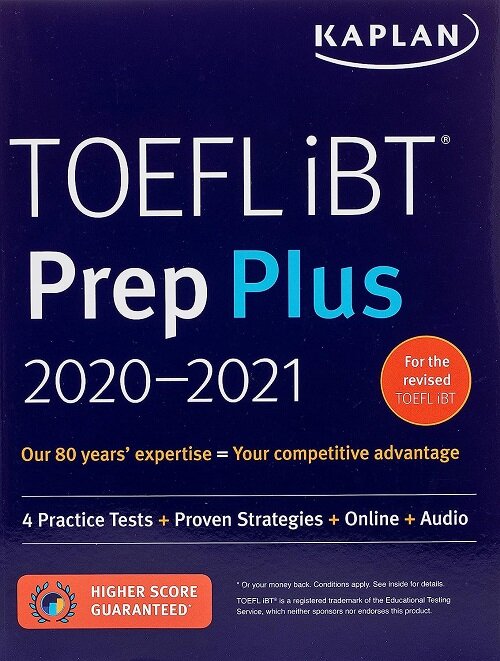 TOEFL IBT Prep Plus 2020-2021: 4 Practice Tests ] Proven Strategies + Online + Audio (Paperback)