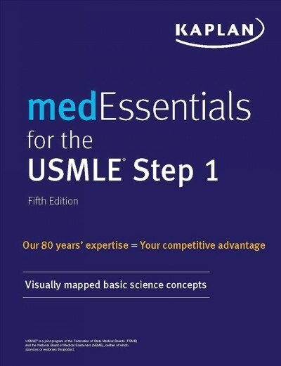 Medessentials for the USMLE Step 1: Visually Mapped Basic Science Concepts (Paperback, 5)