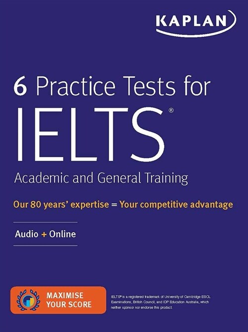 6 Practice Tests for Ielts Academic and General Training: Audio + Online (Paperback)