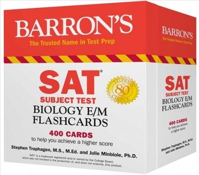 SAT Subject Test Biology E/M Flashcards (Other)