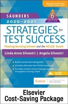 Saunders 2020-2021 Strategies for Test Success - Elsevier Ebook on Vitalsource + Evolve Access Retail Access Cards (Pass Code, 6th)