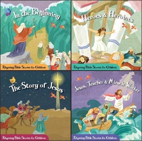 Rhyming Bible Stories for Children (Display Box of 4 Titles) (Paperback)