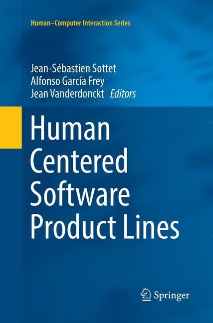 Human Centered Software Product Lines (Paperback, Softcover Repri)
