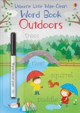 Little Wipe-Clean Word Book Outdoors (Paperback)