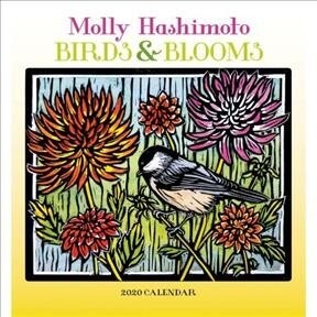 Molly Hashimoto : Birds & Blooms 2020 Mini (Calendar)