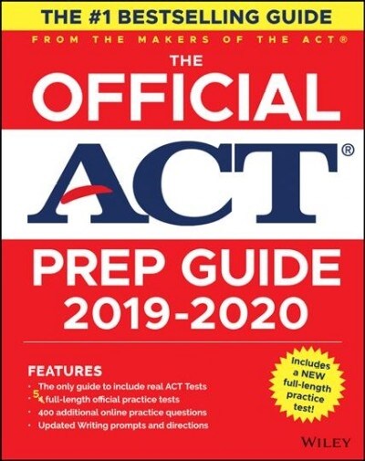 The Official ACT Prep Guide 2019-2020, (Book + 5 Practice Tests + Bonus Online Content) (Paperback, 2019-2020)