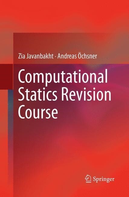 Computational Statics Revision Course (Paperback, Softcover Repri)