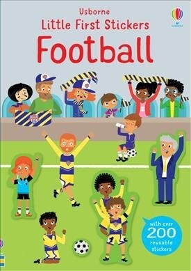 Little First Stickers Football (Paperback)