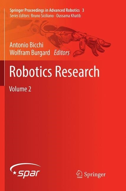 Robotics Research: Volume 2 (Paperback, Softcover Repri)