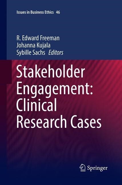 Stakeholder Engagement: Clinical Research Cases (Paperback, Softcover Repri)