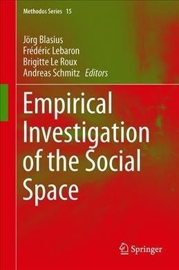 Empirical Investigations of Social Space (Hardcover, 2019)