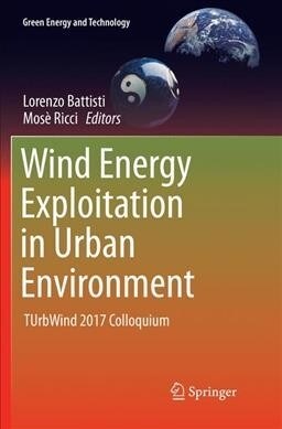 Wind Energy Exploitation in Urban Environment: Turbwind 2017 Colloquium (Paperback, Softcover Repri)