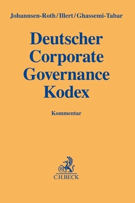 Deutscher Corporate Governance Kodex (DCGK) (Hardcover)