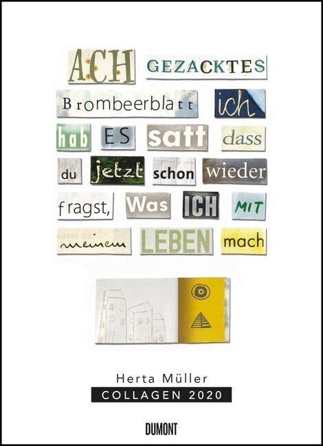 Herta Muller: Collagen 2020 - Poster-Kalender - Format 49,5 x 68,5 cm (Calendar)