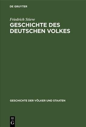 Geschichte des Deutschen Volkes (Hardcover)