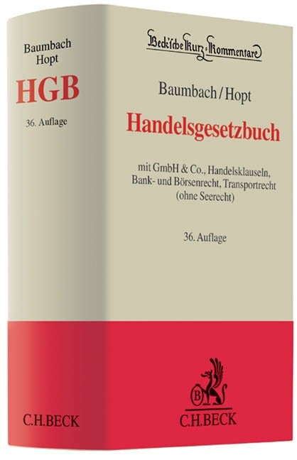 Handelsgesetzbuch (HGB), Kommentar (Hardcover)