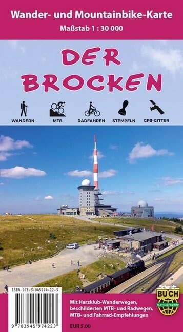 Der Brocken (Sheet Map)