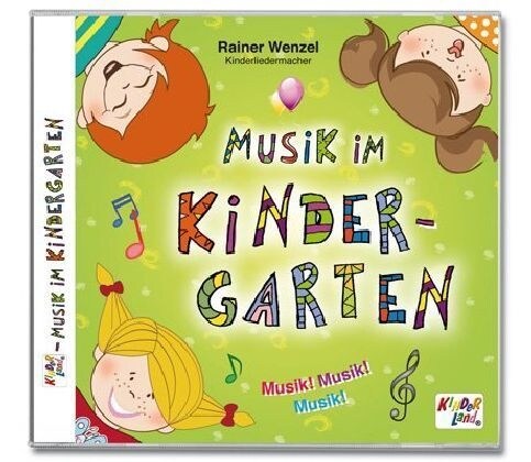 Musik im Kindergarten, 1 Audio-CD (CD-Audio)