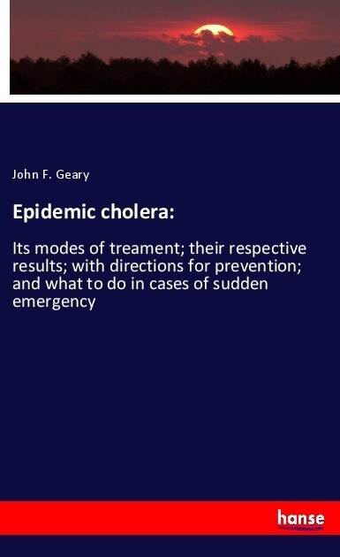 Epidemic cholera: (Paperback)