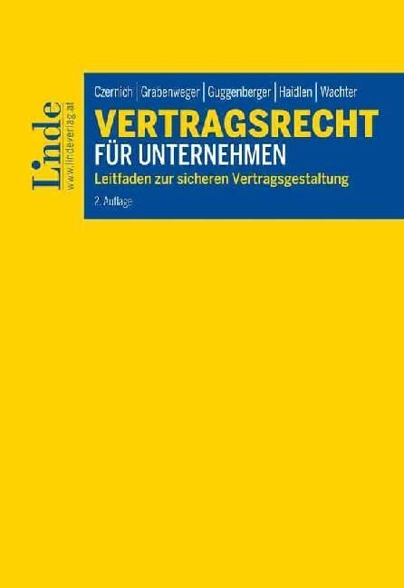 Vertragsrecht fur Unternehmen (Paperback)